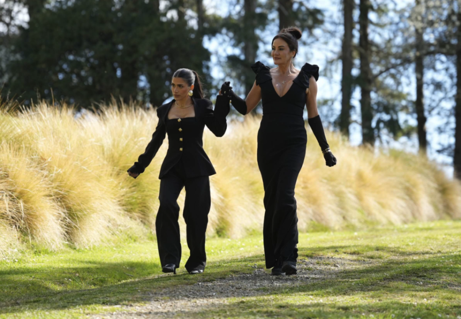 Claudia and Krissy on The Traitors Australia 2026.