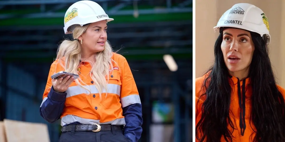 Courtney and Chantel on The Block