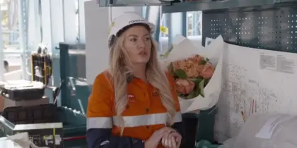 Courtney on TheBlock with SVT