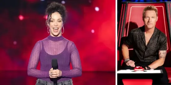 The Voice’s Taylor Beadle-Williams secret pre-show connection to Ronan Keating