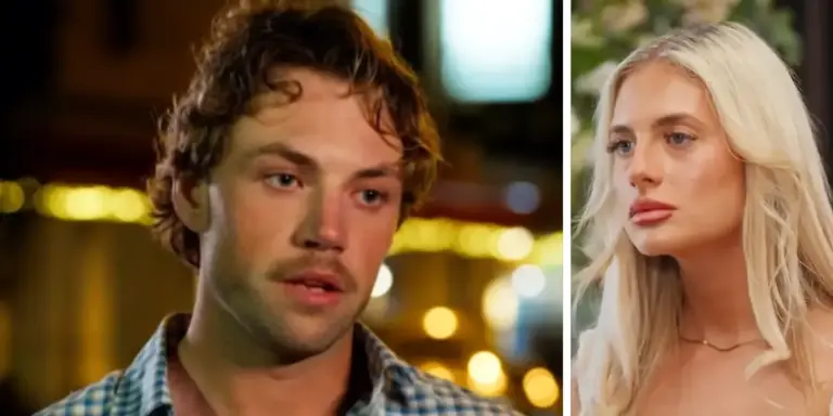 Farmer Dylan has hard-launched a new girlfriend at the Logies and she could be Scarlett’s doppelganger