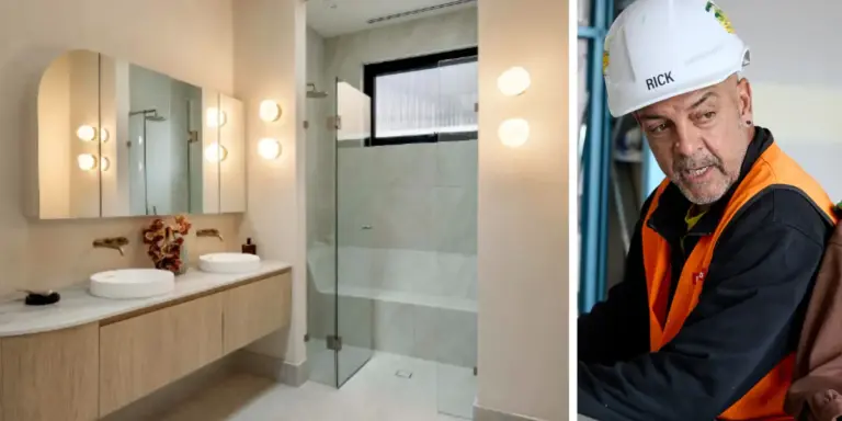 An interior designer gives warning about The Block’s bland bathrooms: ‘Completely unusable’