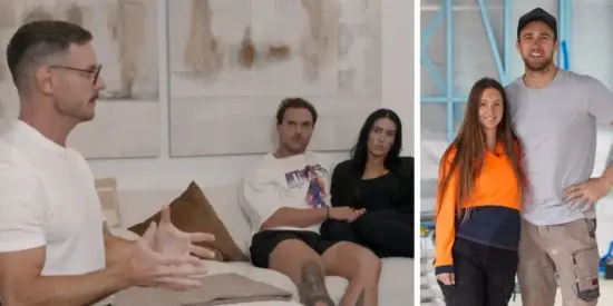 Exclusive: The Block's Lisa and Rosco address Darren Palmer's brief backflip: 'Do whatever you want'