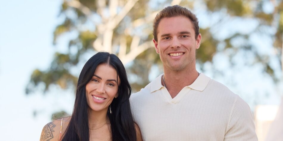 Chantel and Wyatt on The Block. Image: Nine.