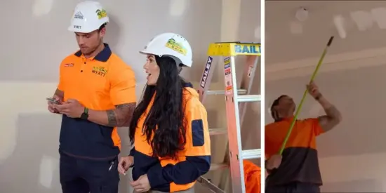 The Block's Wyatt responds to backlash over not knowing how to paint: 'Painting is such a skill'