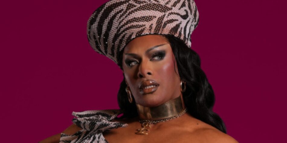 Kween Kong posing for The Traitors Australia cast photo