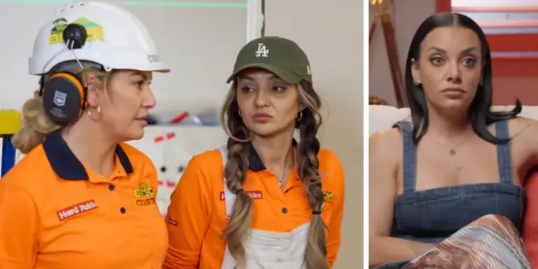 Exclusive: The Block's Courtney and Sev reveal 'cheating scandal' was different off camera: 'Tayla is lying'