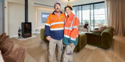 Jolene and Adam on The Block