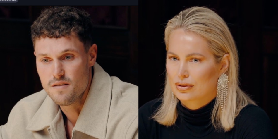 Josh and Keira on The Traitors Australia 2026.