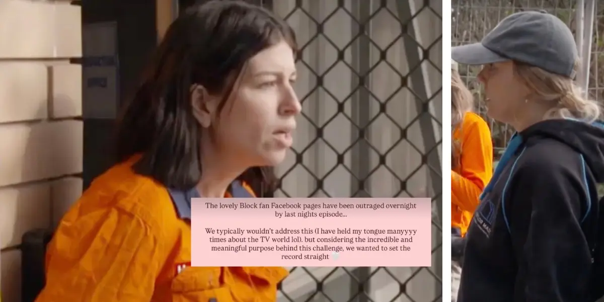 The Block Maddy and Charlotte feud with Jolene