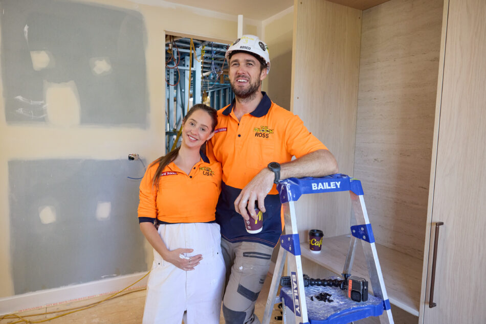 The Block stars Lisa and Rosco