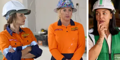 The Block Tayla, Courtney and Sev