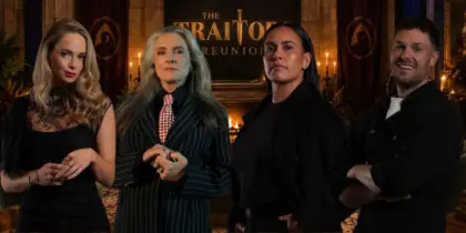 The Traitors cast at a reunion