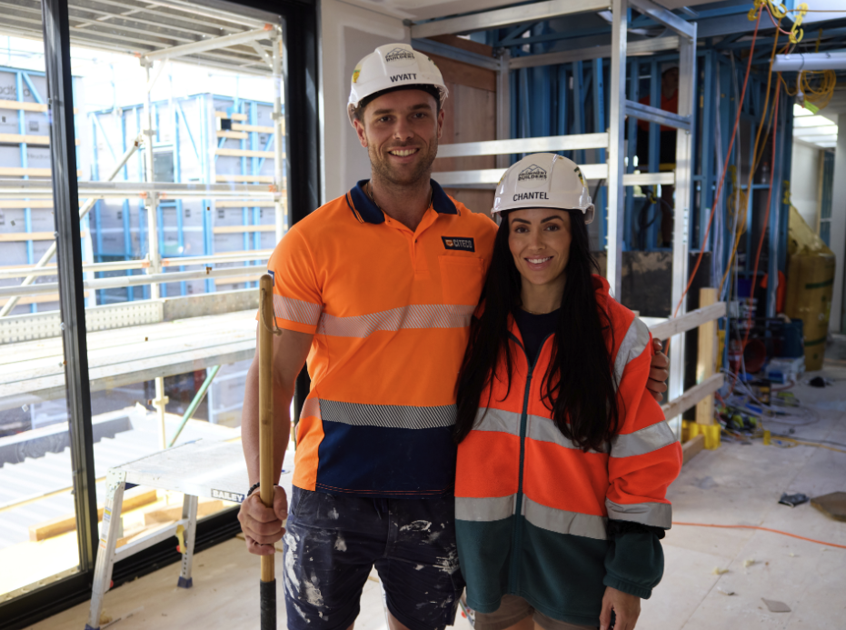 Wyatt and Chantel on The Block 2026.