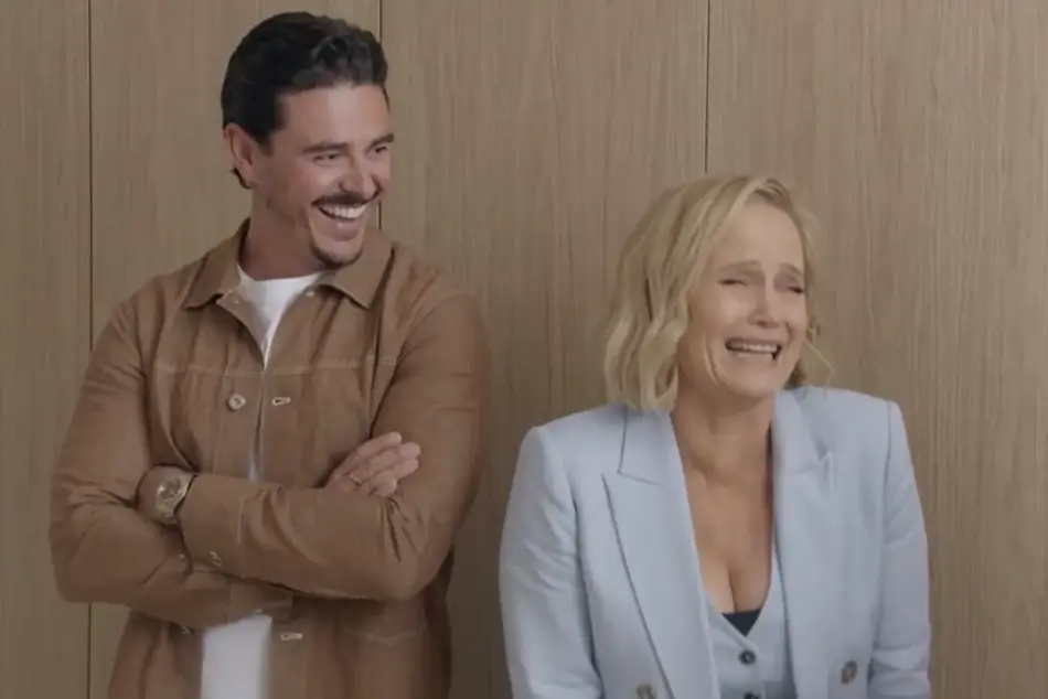 Darren and Shayna critique Tayla and Rick's room on The Block