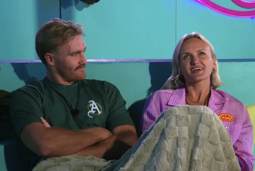 Bruce and Coco's romance on Big Brother Australia.