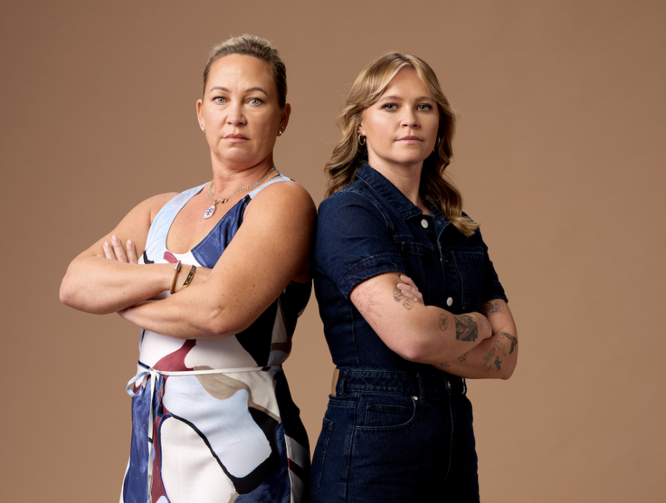 Krysten and Lucy on My Kitchen Rules 2026.