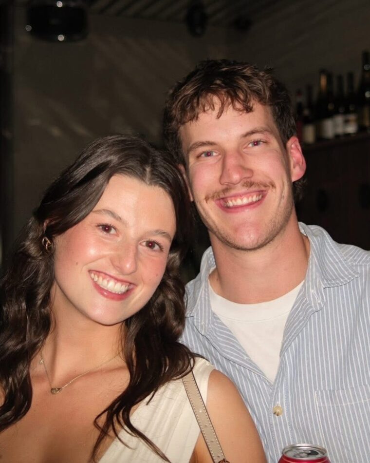 Maya and Zac from Farmer Wants A Wife 2026.