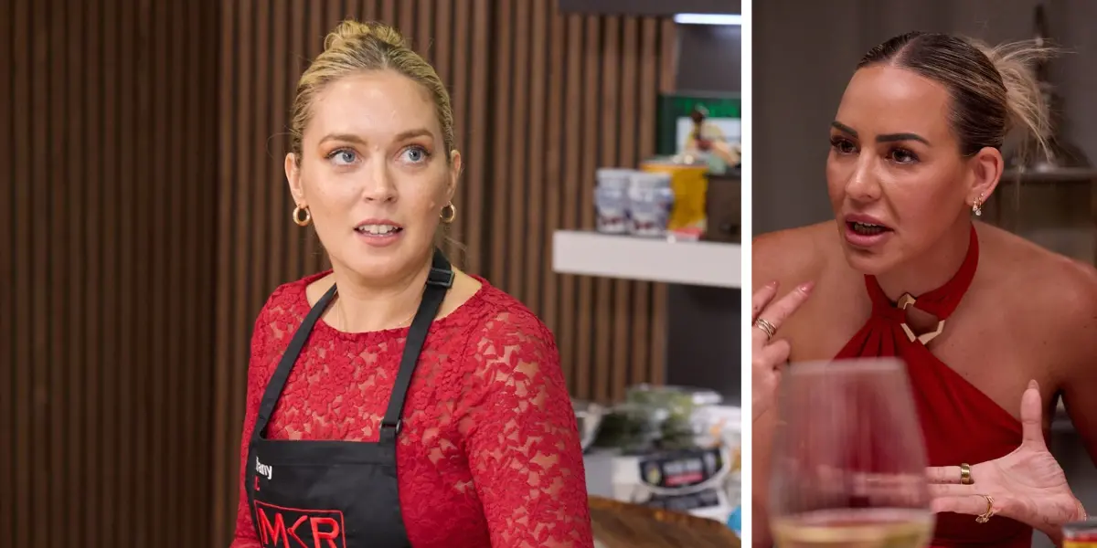 My Kitchen Rules 2026 feud between Tiffany Giancarlo Alisha and Deanne